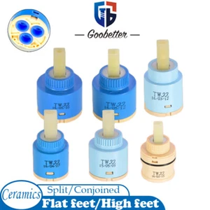 Ceramic Disc Cartridge Basin Water Mixer Tap Faucet Replacement Valve 25mm-40mm - Picture 1 of 19