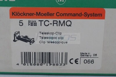Lote de 5 clipes telescópicos TC-RMQ novo estoque na Itália - Imagem 1 de 4