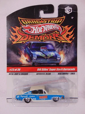 Hot Wheels Dragstrip Demons #23 2005 Bill Stiles Super Stock Barracuda Foto 1 de 4