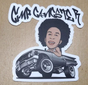 Gimp Gangster Gangsta hot rod classic car decal sticker VALENTINE - Picture 1 of 1