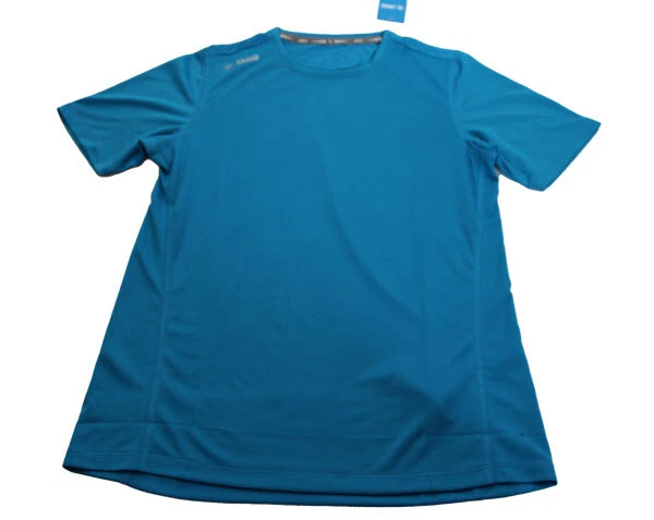 HERREN T-SHIRT T SHIRT LAUFHSHIRT JAKO 6175 BLAU RUN 2.0 Gr. XXL NEU