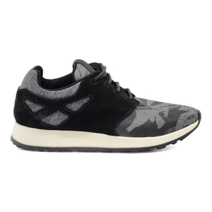 Z Zegna Casual Camouflage Racer Sneakers Gray and Black - US 7 / UK 6 $550 - Picture 1 of 9