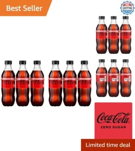 Coke Zero Sugar 16.9 fl oz Bottles, 12 Pack - Perfect for Meals and Gatherings - Picture 1 of 17