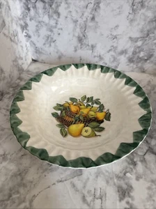 Ceramica Due Torri Hergestellt in Italien Servieren Pasta Schale Birnen Korb 9,5" - Bild 1 von 11