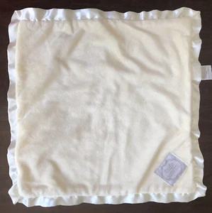 Kathy Ireland Baby Demdaco Yellow Security Blanket Little Sunshine Satin Trim - Picture 1 of 4