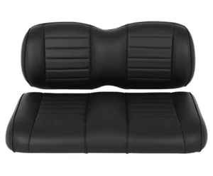 (ENVIADO EN LA FOTO DEL PARTIDO) Juego de fundas de asiento trasero personalizadas grapadas hágalo usted mismo - Imagen 1 de 4