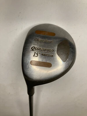 Left-Handed Cleveland Quadpro 15* 3-Wood Steel Shaft - Image 1 of 4