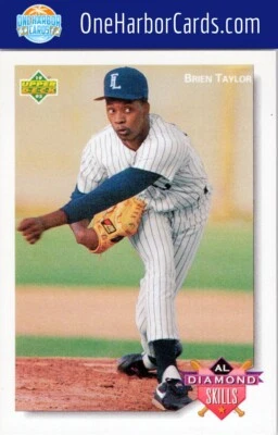 1992 Upper Deck Minor League Fort Lauderdale Yankees #57 Brien Taylor - Image 1 of 2