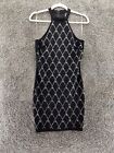 Privy Medium Black Sleeveless Coctail Dress 14-6607