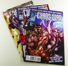Marvel CHAOS WAR (2010-2011) #1 2 4 VF+ to VF/NM LOT Ships FREE!