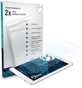 Bruni 2x Protective Film for Asus ZenPad 7.0 Z370C Screen Protector - Picture 1 of 8