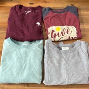Crewcuts Abercrombie Kids Sweatshirt Tshirt Bundle Size 5-7 - Picture 1 of 7