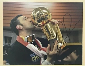 Zaza Pachulia Signed 8x10 Photo Golden State Warriors - NBA Champion  - Picture 1 of 2