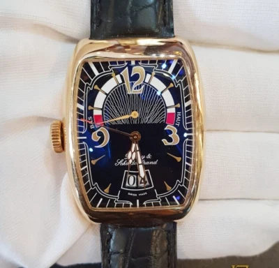 Dubey & Schaldenbrand Vintage Caprice Power Reserve Oro 18k Foto 1 de 4