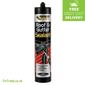 Roof & Gutter Sealant 295ml Black - Picture 1 of 1