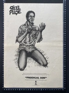 STEEL PULSE - PRODIGAL SON - 1978 ADVERT POSTER A3 SIZE XL81 - Bild 1 von 1