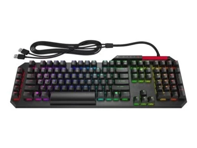HP Omen Sequencer QWERTY RGB Gaming Keyboard - Black * NEW * - Image 1 of 2