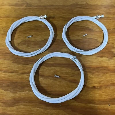 SCHWINN STINGRAY SHIFTER CABLE & BRAKE SET FITS APPLE KRATE & OTHERS WHITE