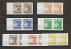 Russia 1944 Liypin #1-7 set German Southern Ukraine old REPRODUCTION pairs MNH