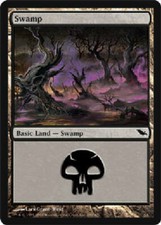 SWAMP #290 X4 4 4X Shadowmoor MTG Magic the Gathering Cards DJMagic