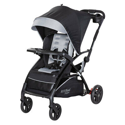 Baby Trend Sit N Stand Shopper Stroller/Pram W/Canopy Kids/Baby/Toddler Moondust • 299$