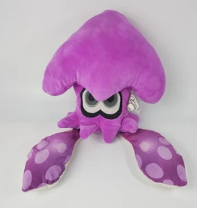 2017 Good Stuff Nintendo Splatoon Purple Inkling Squid 16" Plush - Picture 1 of 10