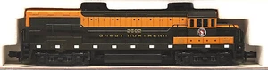 Atlas N Scale GE U25B Locomotive #4480 Great Northern #2502 NIB / R2 - Picture 1 of 2