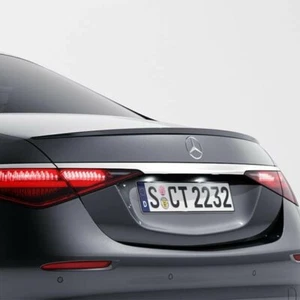 Mercedes-Benz OEM Rear Spoiler S Class Sedan W223 2021+ Primed Brand New - Picture 1 of 3