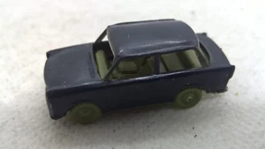 s.e.s. minicar Espewe Trabant Trabbi 601 berlina nero opaco RDT prova(67) - Foto 1 di 3