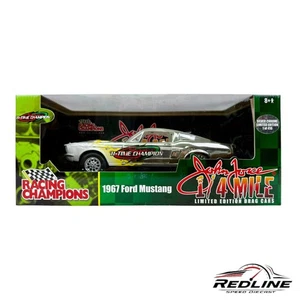 🇺🇸Racing Champions John Force 1967 Ford Mustang Chrome Chase 1:18 LN🇺🇸 - Picture 1 of 7
