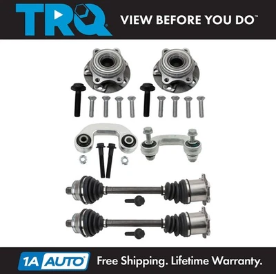 Kit de suspensión delantera y transmisión TRQ para Audi A4 2002-2008 2002-2006 A4 Quattro Foto 1 de 4