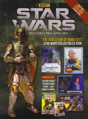 Beckett Star Wars Collectibles Price Guide 2022 BOOK Action Figure Trading Cards Foto 1 de 3