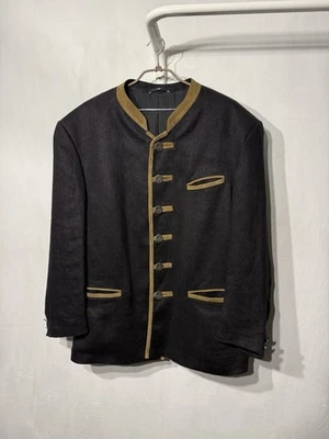 Traunsee Trachten 100% Linen Jacket Blazer Loden Austrian Bavarian EU 54 - Image 1 of 4