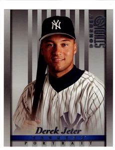 Derek Jeter 1997 Donruss Studio Portrait #10 (X2) y 1998 Studio #6 - 8X10's - Imagen 1 de 4