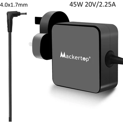 Power Adapter Laptop Charger Cord AC for Lenovo IdeaPad 45W 20V/2.25A Chromebook - Image 1 of 4
