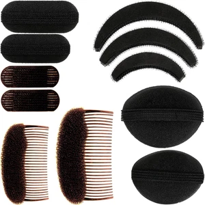 11 Pieces Hair Bump Sponge Volume Hair Bases Set Bump It Accessory for Volume In - Picture 1 of 12