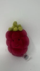 Seltenes Jellycat Fabulous Fruit Raspberry Plüschtier im Ruhestand 4 Zoll - Bild 1 von 10