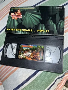 Nintendo Donkey Kong Exposed Enter The Jungle Promo VHS w/Slipcover - Picture 1 of 5