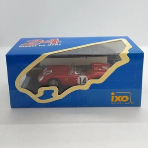 Ixo 1/43 Le Mans 24 Hours Winner 14 Red Ferrari 250 Testarossa 1958 Minicar - Picture 1 of 9