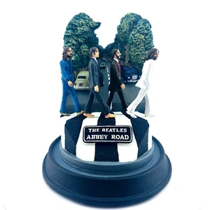 The Beatles Abbey Road Franklin Mint Plays Music Box LTD Glass Dome - Picture 1 of 12