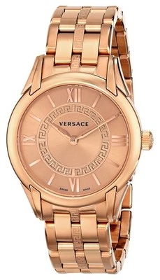 Reloj para mujer Versace VFF040013 "Dafne" de acero inoxidable chapado en iones de oro rosa Foto 1 de 4