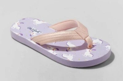 Sandalias chanclas sin cordones Aubrey para niñas púrpura - Cat & Jack - ELIGE LA TALLA Foto 1 de 2