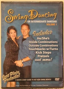NEW Swing Dancing For Intermediate Dancers Volume 1 workout DVD Shawn Trautman - Imagen 1 de 3
