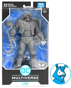Figura Lobo Platinum Variant - DC Comics - 7 pulgadas DC Multiverse McFarlane - Imagen 1 de 2