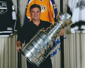 Autographed NICK NICKSON Los Angeles Kings 8x10 Photo - w / JSA COA - Picture 1 of 1