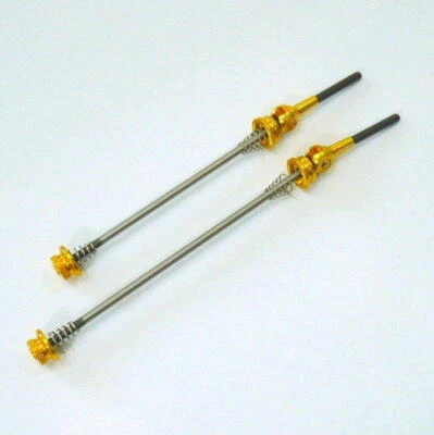 MR. CONTROL QR-SPOT Titanium Carbon Skewers, QR, MTB, Gold, A90 - Image 1 of 2