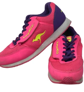 KangaROOS Womens Athletic Sneakers Shoes Pink & Purple Zipper Pocket Sz 6 - Picture 1 of 10