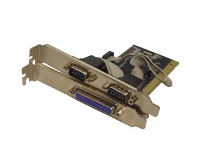 LONGSHINE LCS-6024 PCI 2 PORT RS232 SERIEL/PARALLEL CONTROLLER KARTE  #GK11430 - Bild 1 von 1