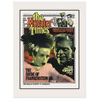 The Monster Times Magazine Bride of Frankenstein Art Print Poster
