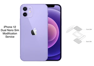 Apple iPhone 12 Physical Dual Sim Modification A2404 A2172 deux cartes SIM nano SIM OEM - Photo 1 sur 45